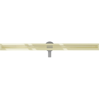Mexen FLAT 360 SLIM 130 cm - Lineárny odtokový žľab, zlatá 1541130