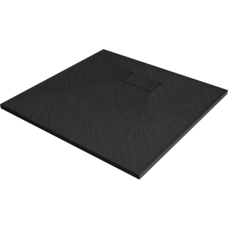 Mexen HUGO Sprchová vanička SMC, štvorcová 90x90x2, 6 cm, čierna 42709090