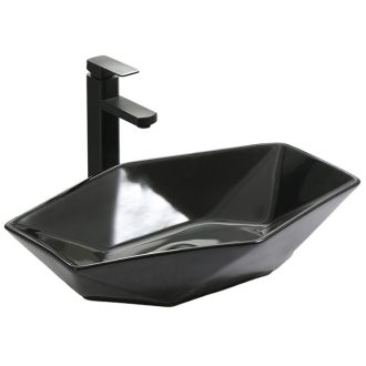 Calani MADISON BLACK umývadlo na dosku CAL-00011