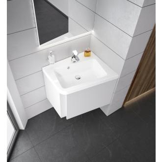 Ravak umývadlo 10° 550 white s otvormi XJI01155000
