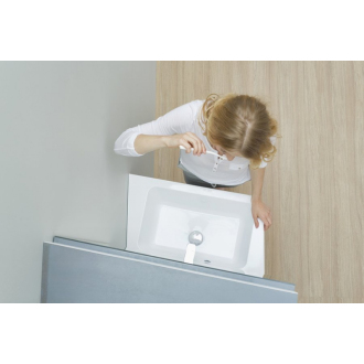 Ravak umývadlo 10° 550 L white s otvormi XJIL1155000