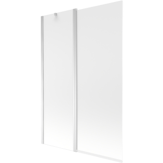 Mexen Flip vaňová zástena jednokrídlové 120 x 150 cm, mráz, chróm - 894-120-101-01-30