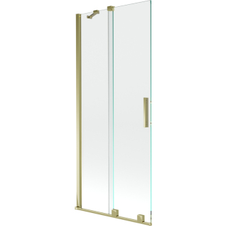 Mexen Velar 2-krídla vaňová zástena posuvná 85 x 150 cm, transparentná, zlatá - 896-085-000-01-50