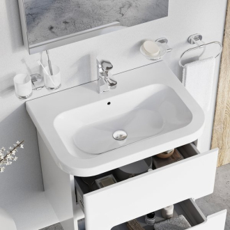 Ravak umývadlo Chrome 650 keramické white XJG01165000