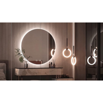 REA Zrkadlo LED 50cm HOM-02820