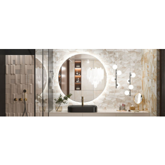 REA Zrkadlo LED 50cm HOM-02820