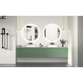 REA Zrkadlo LED 50cm HOM-02820