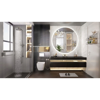 REA Zrkadlo LED 50cm HOM-02820