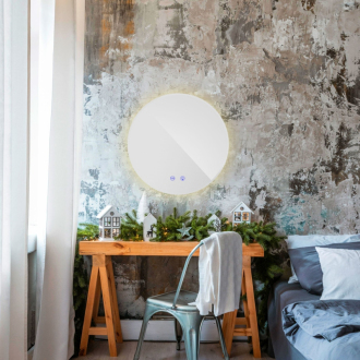 REA Zrkadlo LED 50cm HOM-02820