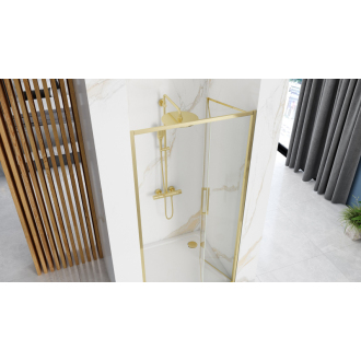 REA Rapid Fold sprchové dvere 100 zlatá REA-K4130