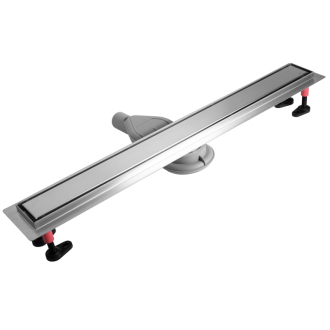 REA Odtokový žľab Superflow Neox 70 brúsený nikel REA-G2706