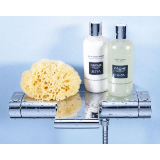 GROHE GROHTHERM 2000 New vaňová termostatická batéria s poličkou 34464001