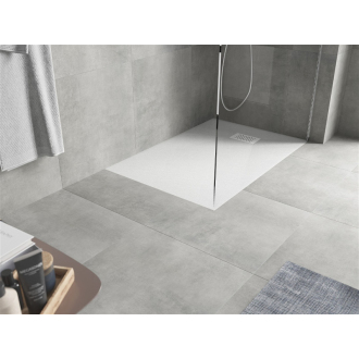 Mexen Hugo obdĺžniková sprchová vanička SMC 130 x 80 cm, biela, biely kryt - 42108013-W
