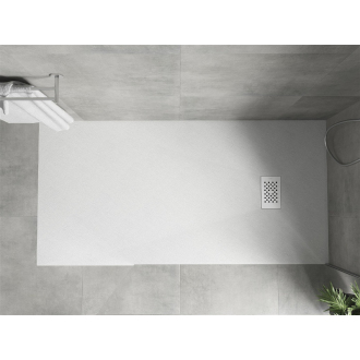 Mexen Hugo obdĺžniková sprchová vanička SMC 170 x 80 cm, biela, biely kryt - 42108017-W