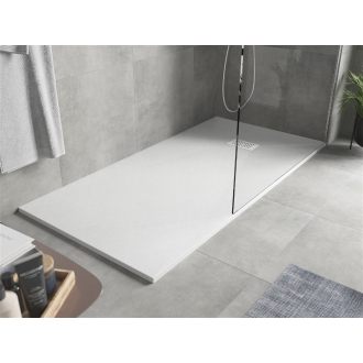 Mexen Hugo obdĺžniková sprchová vanička SMC 170 x 80 cm, biela, biely kryt - 42108017-W