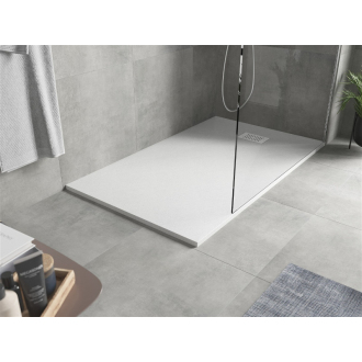 Mexen Hugo obdĺžniková sprchová vanička SMC 150 x 90 cm, biela, biely kryt - 42109015-W