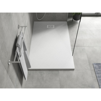 Mexen Hugo obdĺžniková sprchová vanička SMC 150 x 90 cm, biela, biely kryt - 42109015-W