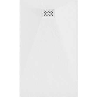 Mexen Hugo obdĺžniková sprchová vanička SMC 150 x 90 cm, biela, biely kryt - 42109015-W