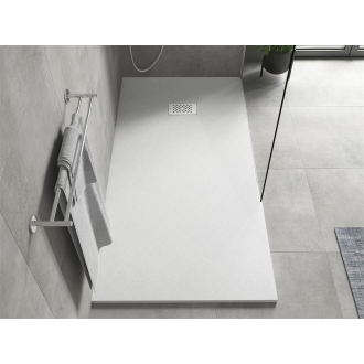 Mexen Hugo obdĺžniková sprchová vanička SMC 180 x 90 cm, biela, biely kryt - 42109018-W