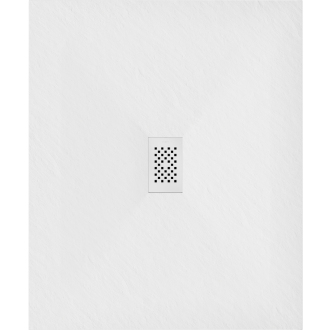 Mexen Hugo obdĺžniková sprchová vanička SMC 120 x 100 cm, biela, biely kryt - 42101012-W