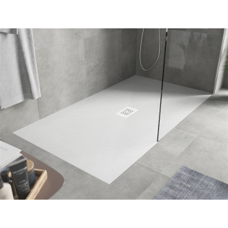 Mexen Hugo obdĺžniková sprchová vanička SMC 200 x 100 cm, biela, biely kryt - 42101020-W