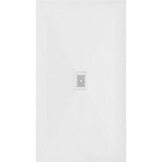 Mexen Hugo obdĺžniková sprchová vanička SMC 200 x 100 cm, biela, biely kryt - 42101020-W