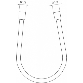 Ideal Standard IDEALRAIN A3306AA sprchová hadica - idealflex 125 CR