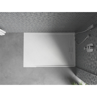 Mexen Amon obdĺžniková sprchová vanička SMC 90 x 80 cm, biela - 4F108090
