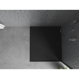 Mexen Amon obdĺžniková sprchová vanička SMC 100 x 90 cm, čierna - 4F709010