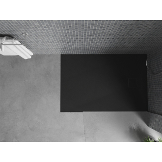 Mexen Bert obdĺžniková sprchová vanička SMC 90 x 80 cm, čierna - 4K708090