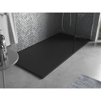 Mexen Bert obdĺžniková sprchová vanička SMC 150 x 90 cm, čierna - 4K709015