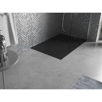 Mexen Otto obdĺžniková sprchová vanička SMC 100 x 90 cm, čierna - 4N709010