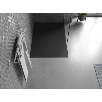 Mexen Otto obdĺžniková sprchová vanička SMC 100 x 90 cm, čierna - 4N709010