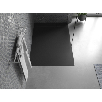Mexen Otto obdĺžniková sprchová vanička SMC 140 x 90 cm, čierna - 4N709014
