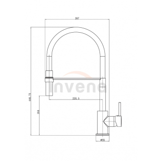 Invena KAMELEON BZ-29-L05-C Drezová batéria, šedá