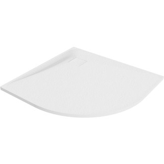 Mexen Bert polkruhová sprchová vanička SMC 90 x 90 cm, biela - 4KR109090