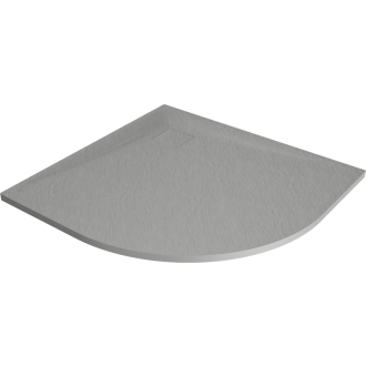 Mexen Bert polkruhová sprchová vanička SMC 90 x 90 cm, sivá - 4KR619090