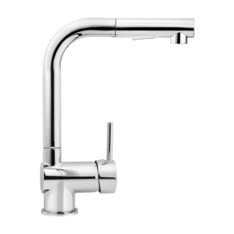 Invena PATRAS BZ-43-W01-C Drezová batéria s vyťahovacou sprchou, chróm