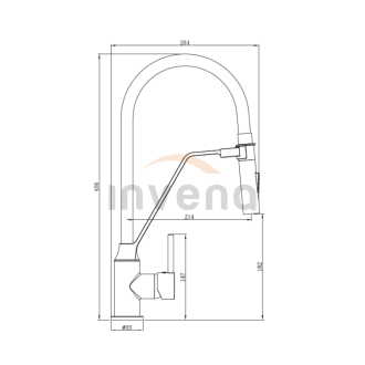 Invena MAGNETIC BZ-30-L03-C Drezová batéria, béžová
