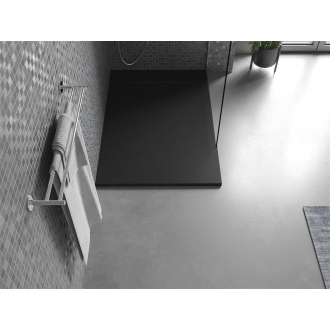 Mexen Otto obdĺžniková sprchová vanička SMC 100 x 80 cm, čierna - 4N708010
