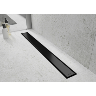 Mexen Flat M13 odtokový žľab 2v1 50 cm čierny - 1710050-15