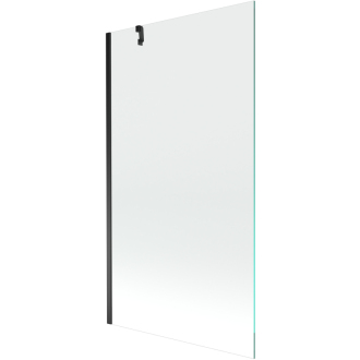 Mexen Next vaňová zástena jednokrídlová 90x150 cm, transparent, čierna 895-090-000-00-00-70