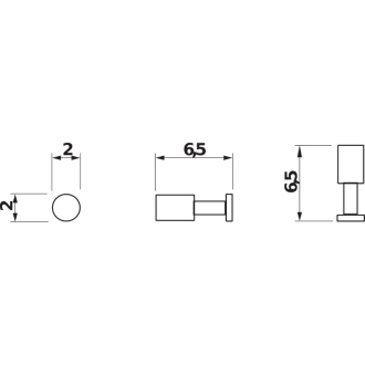JIKA Basic H3813A30040001 Háčik