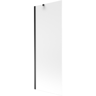 Mexen Next vaňová zástena jednokrídlová 70 x 150 cm, mráz, čierna - 895-070-000-00-30-70