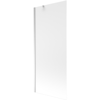 Mexen Next vaňová zástena jednokrídlové 80 x 150 cm, mráz, chróm - 895-080-000-00-30-01