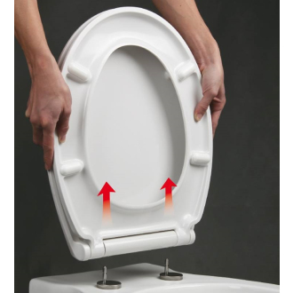 GLACERA EASYSLIM33 WC sedátko soft close Slim