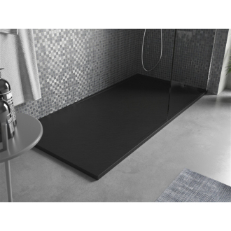 Mexen Amon obdĺžniková sprchová vanička SMC 150 x 90 cm, čierna - 4F709015