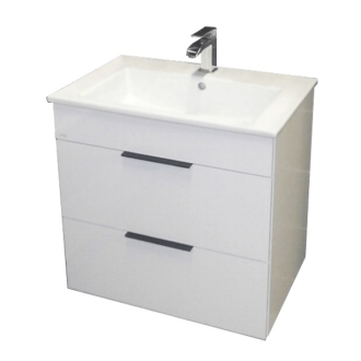 JIKA CUBE skrinka zásuvková s umývadlom 65x43 cm H4536021763001 biela