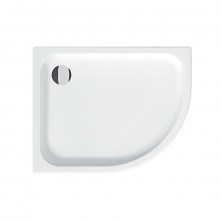 JIKA Tigo H8522100000001 Vanička sprchová keramická 100 x 80 cm ľavá biela