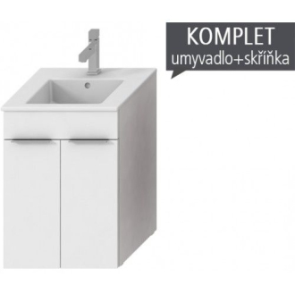 JIKA Cube H4536211763001 Skrinka s umývadlom 45cm biela